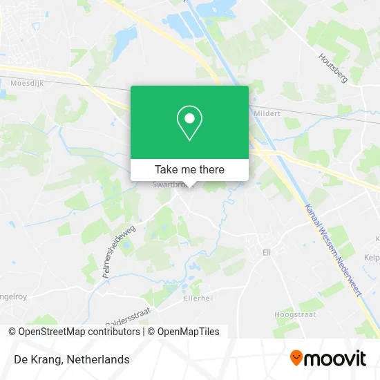 De Krang map