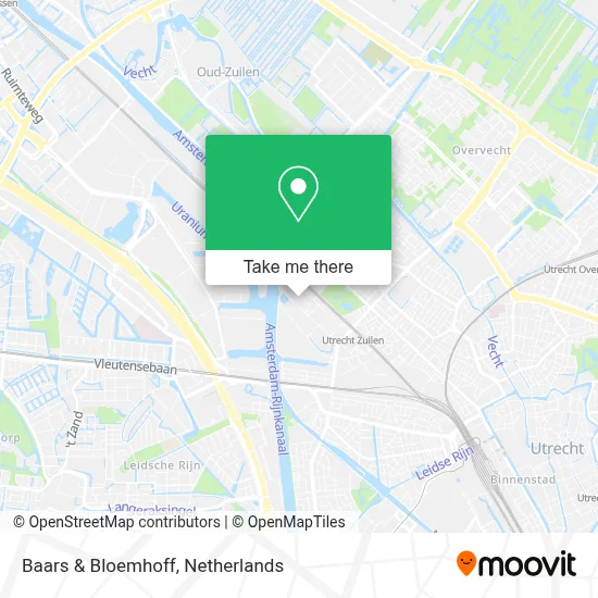 Baars & Bloemhoff map