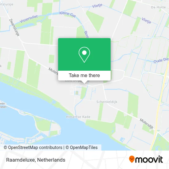 Raamdeluxe map