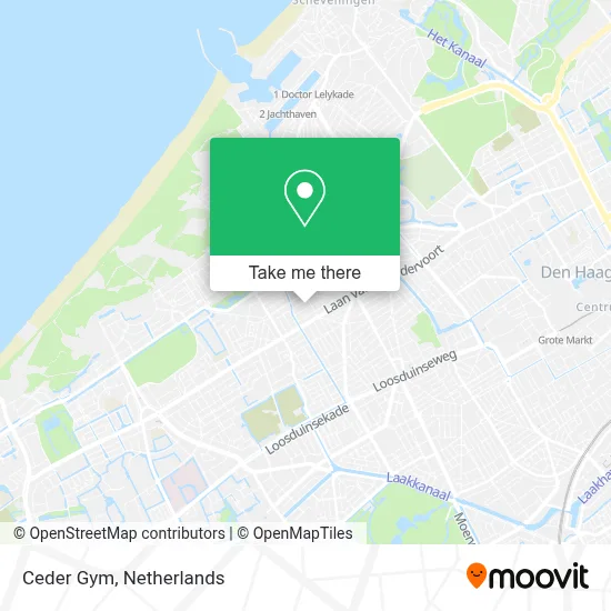Ceder Gym map