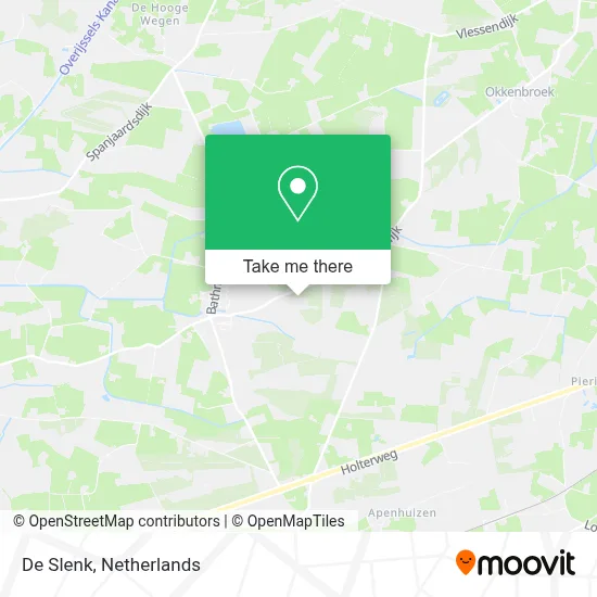 De Slenk map