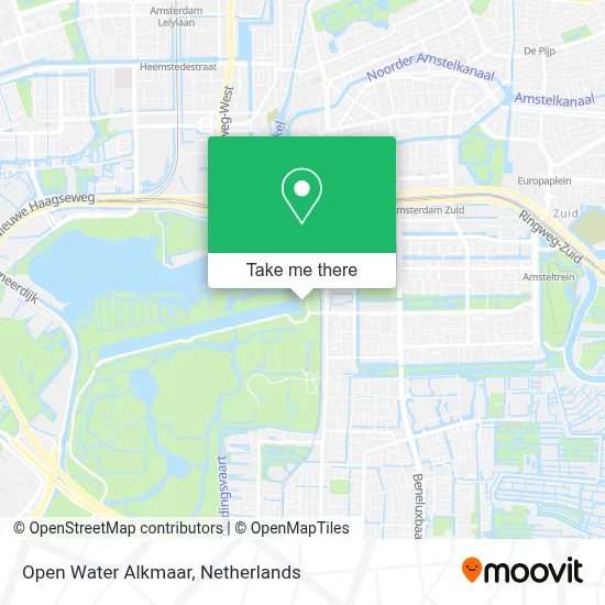 Open Water Alkmaar map