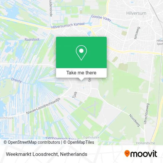 Weekmarkt Loosdrecht map