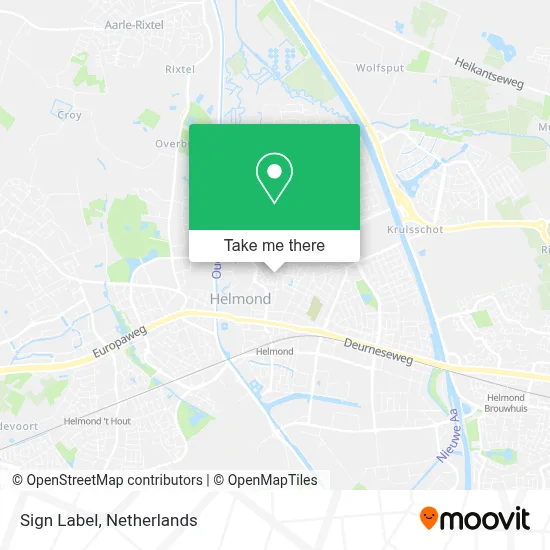 Sign Label map