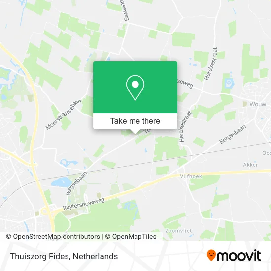 Thuiszorg Fides map