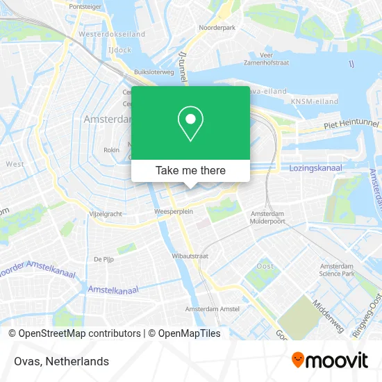 Ovas map