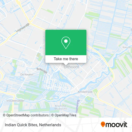 Indian Quick Bites map