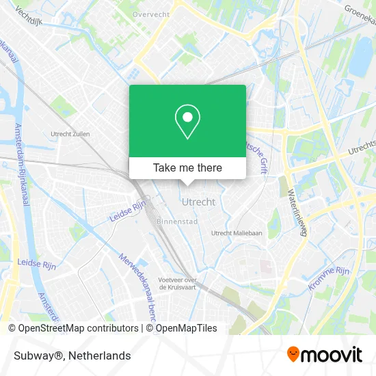 Subway® map