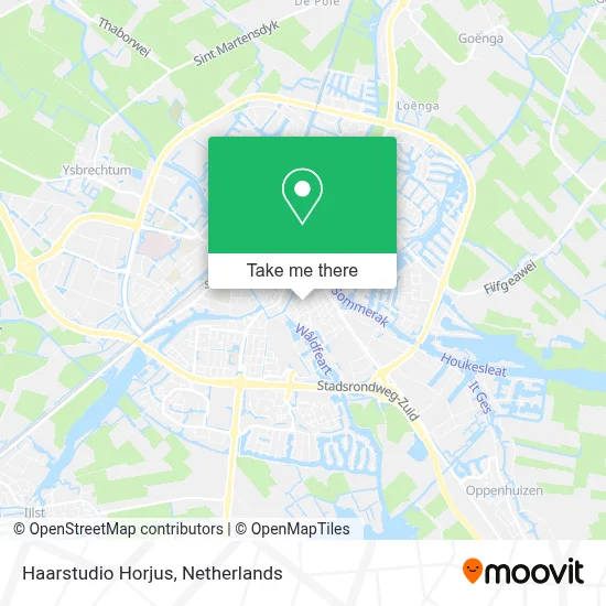 Haarstudio Horjus map
