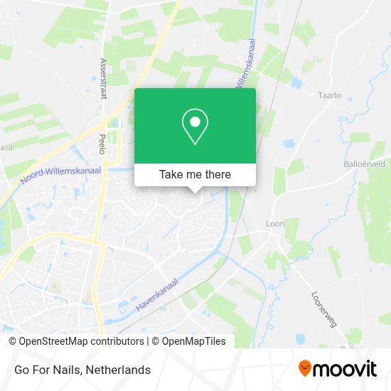 Go For Nails map