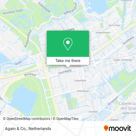 Again & Co. map