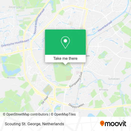 Scouting St. George map