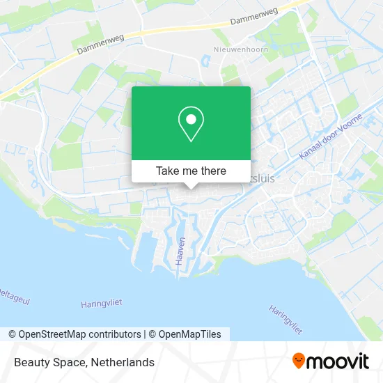 Espace Beaute map