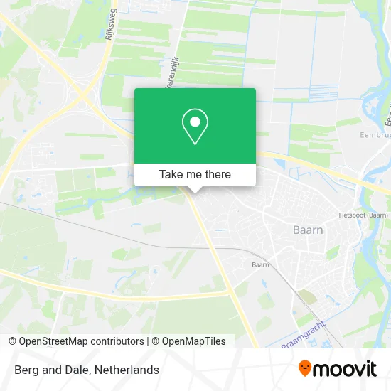Berg En Dal map