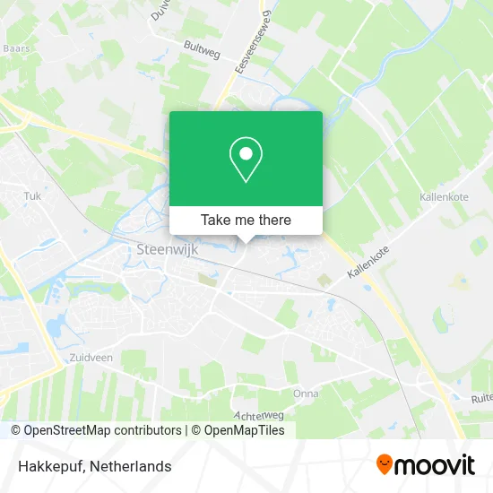 Hakkepuf map