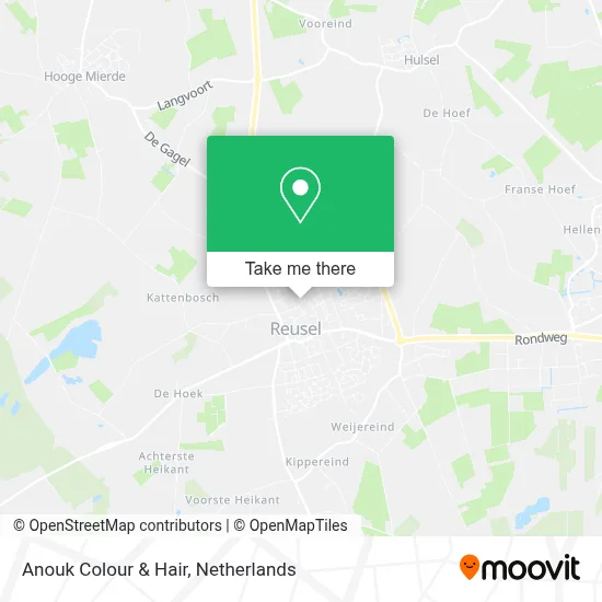 Anouk Colour & Hair map