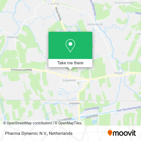 Pharma Dynamic N.V. map