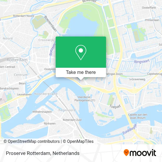 Proserve Rotterdam map