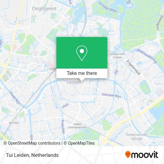 Tui Leiden map