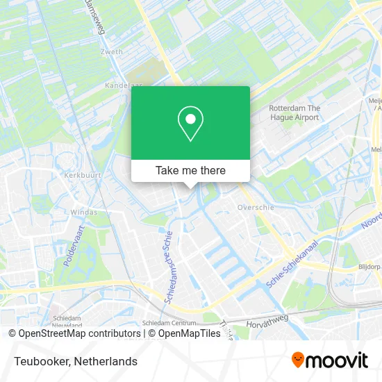 Teubooker map