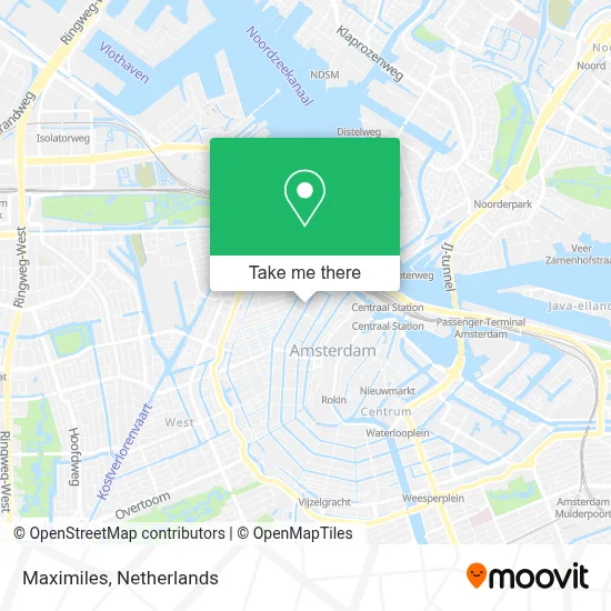 Maximiles map