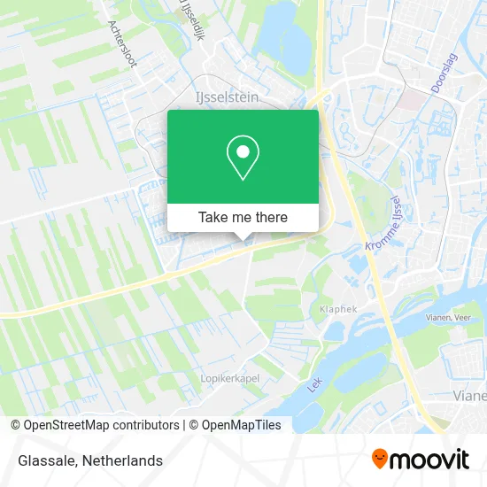 Glassale map