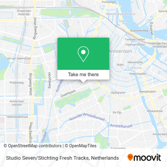 Studio Seven / Stichting Fresh Tracks map