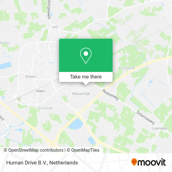 Human Drive B.V. map