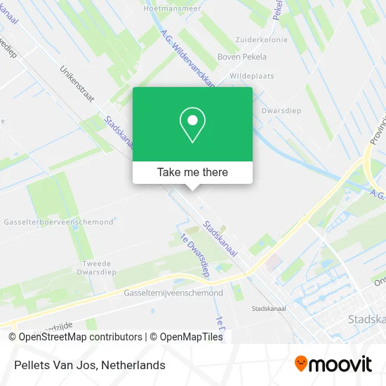 Pellets Van Jos map