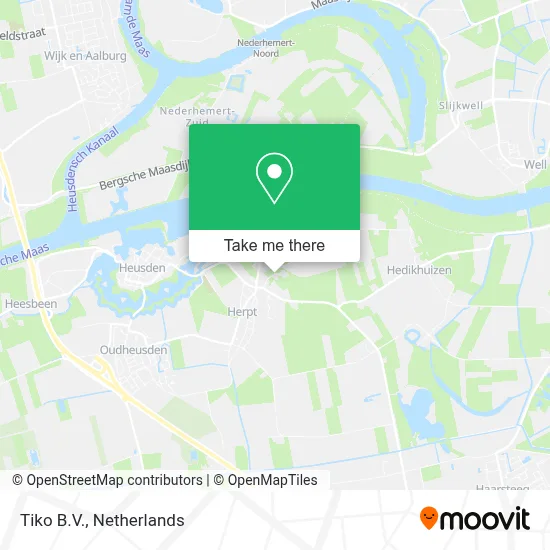 Tiko B.V. map