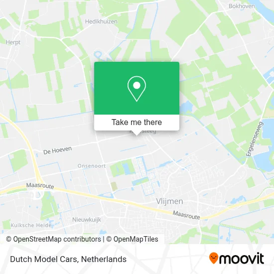 Dutch Model Cars map