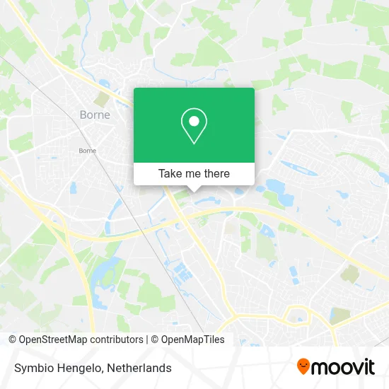 Symbio Hengelo map