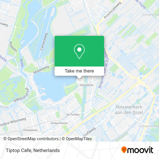 Tiptop Cafe map