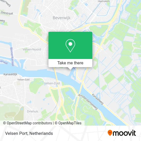 Velsen Port map