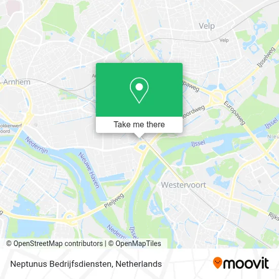 Neptunus Bedrijfsdiensten map