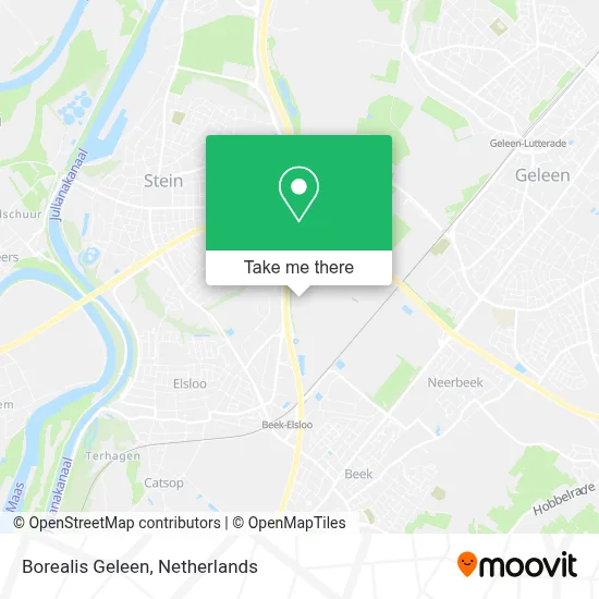 Borealis Geleen map