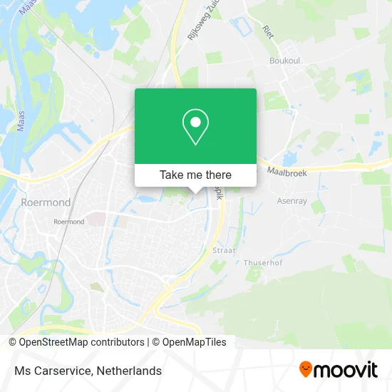 Ms Carservice map