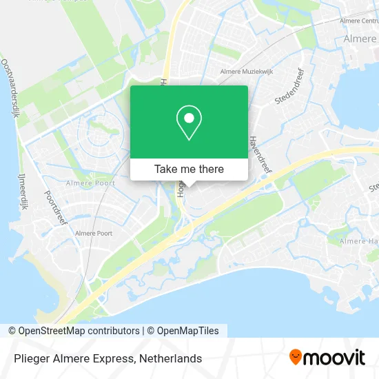 Plieger Almere Express map