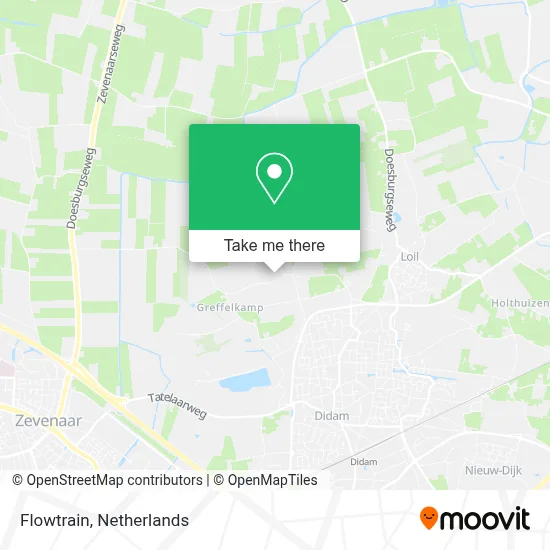 Flowtrain map
