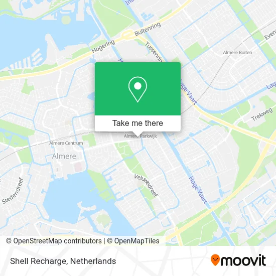 Shell Recharge map