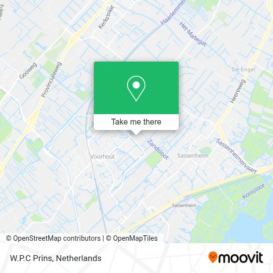 W.P.C Prins map