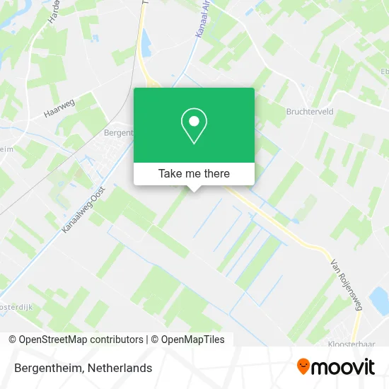 Bergentheim map