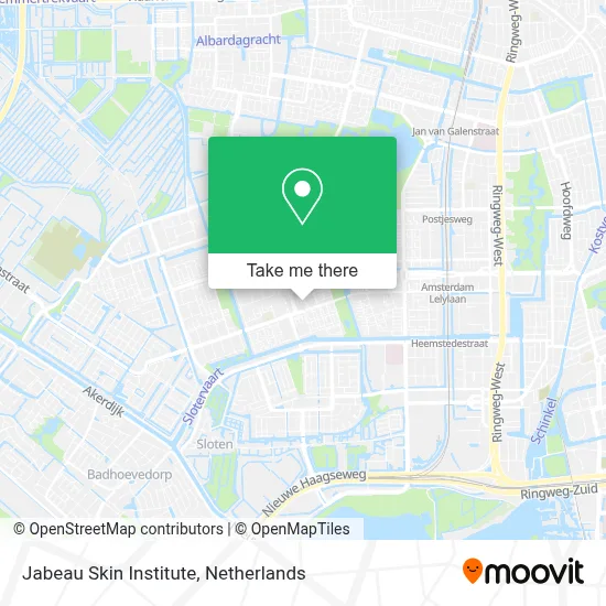 Jabeau Skin Institute map