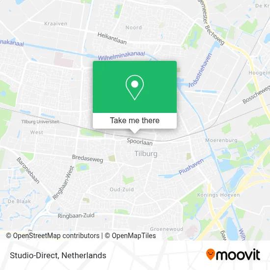 Studio-Direct map