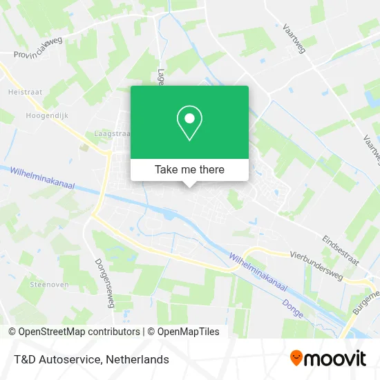 T&D Autoservice map