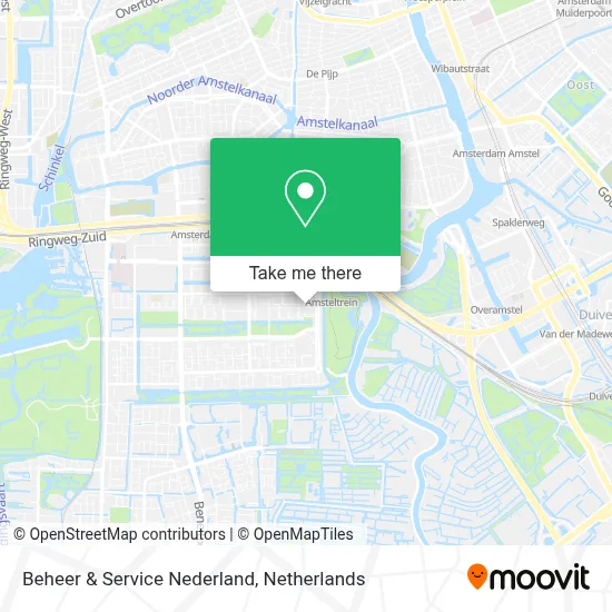 Beheer & Service Nederland map