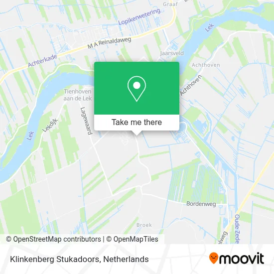 Klinkenberg Stukadoors map