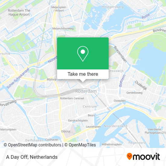 A Day Off map