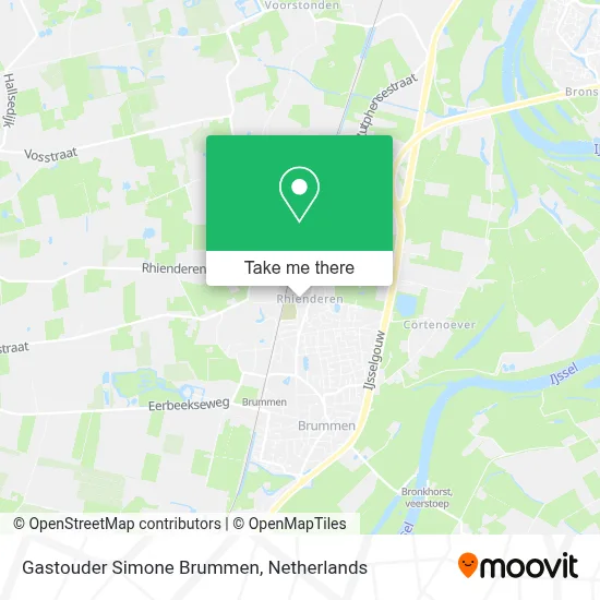 Gastouder Simone Brummen map