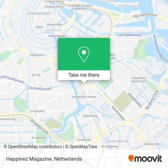 Happinez Magazine map